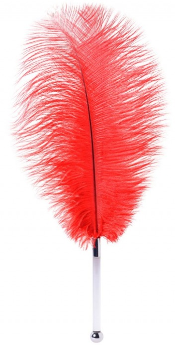 Красное страусовое пёрышко - ToyFa - купить с доставкой в Новокуйбышевске