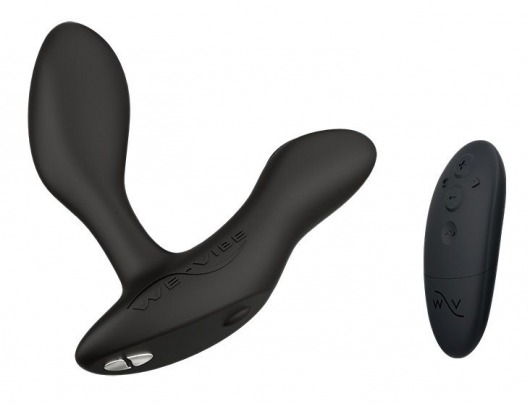 Черный анальный вибратор We-Vibe Vector+ - We-vibe - в Новокуйбышевске купить с доставкой