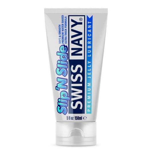 Лубрикант-желе на водной основе Premium Jelly Lubricant - 150 мл. - Swiss navy - купить с доставкой в Новокуйбышевске