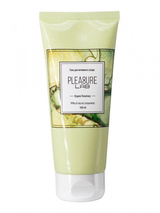 Лубрицирующий гель для интимного ухода Organic Rosemary с ароматом розмарина - 100 мл. - Pleasure Lab - купить с доставкой в Новокуйбышевске