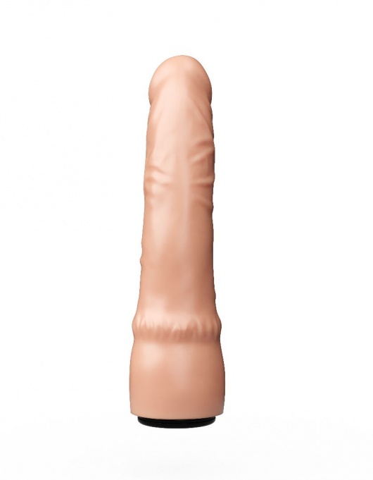 Телесная насадка в форме фаллоса для трусиков с плугом - 19,3 см. - LOVETOY (А-Полимер) - купить с доставкой в Новокуйбышевске