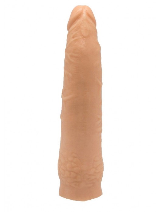 Страпон телесного цвета на регулируемых ремешках - 17 см. - LOVETOY (А-Полимер) - купить с доставкой в Новокуйбышевске