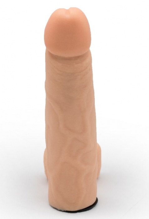 Фаллоимитатор телесного цвета на трусиках с плугом - 16,5 см. - LOVETOY (А-Полимер) - купить с доставкой в Новокуйбышевске