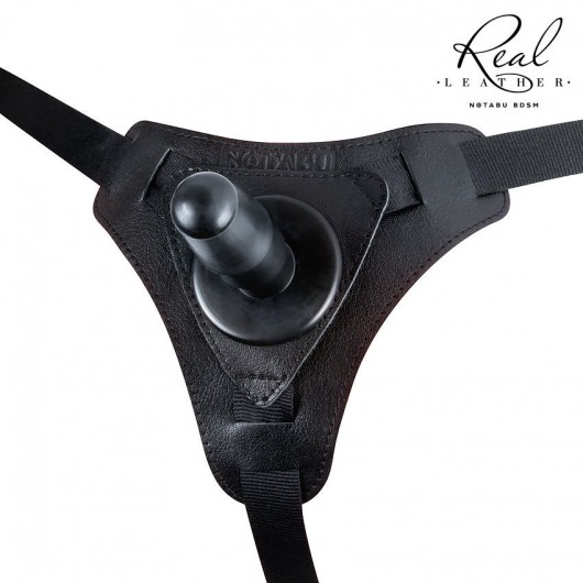 Женский кожаный пояс с коннектором - размер XL - Notabu - купить с доставкой в Новокуйбышевске