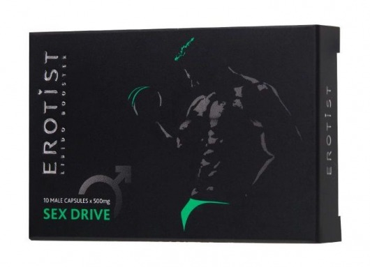 Капсулы для мужчин для повышения либидо Erotist SEX DRIVE - 10 капсул (500 мг.) - Erotist Libido Booster - купить с доставкой в Новокуйбышевске