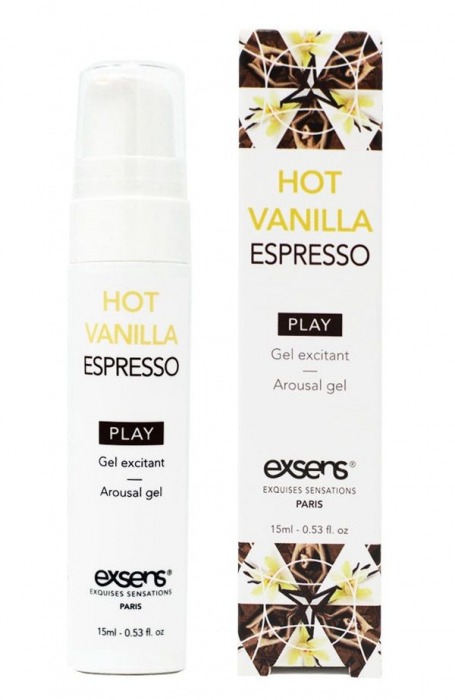 Возбуждающий гель Hot Vanilla Espresso Arousal Gel - 15 мл. - Exsens - купить с доставкой в Новокуйбышевске