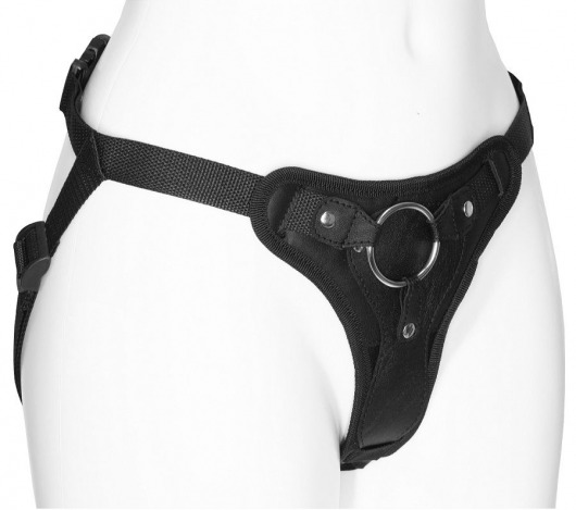 Женские трусики для фиксации насадки кольцом с внутренней насадкой - LOVETOY (А-Полимер) - купить с доставкой в Новокуйбышевске