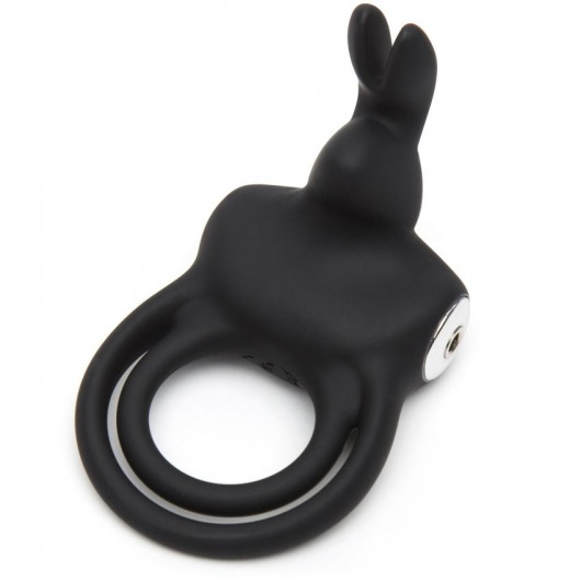Черное эрекционное виброкольцо Happy Rabbit Cock Ring - Happy Rabbit - в Новокуйбышевске купить с доставкой