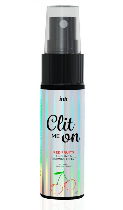 Клиторальный возбуждающий спрей Clit Me On Red Fruits - 12 мл. - INTT - купить с доставкой в Новокуйбышевске
