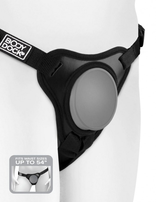 Трусы с платформой для насадки Body Dock Elite Mini - Pipedream - купить с доставкой в Новокуйбышевске