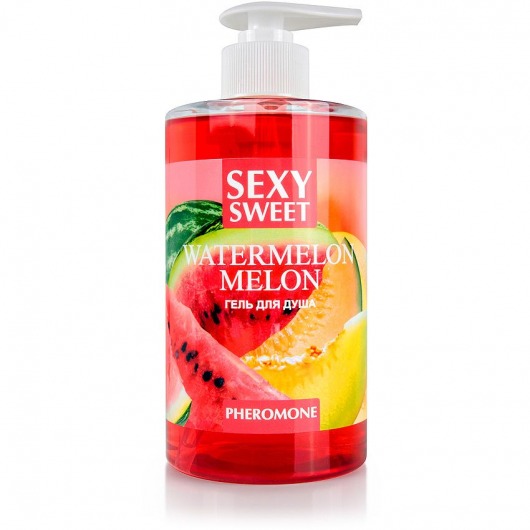 Гель для душа Sexy Sweet Watermelon Melon с ароматом арбуза, дыни и феромонами - 430 мл. -  - Магазин феромонов в Новокуйбышевске