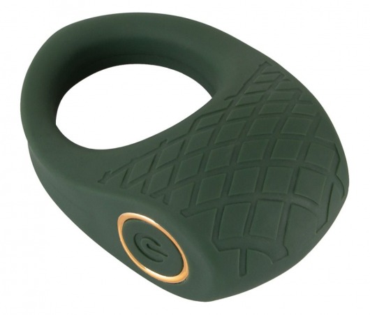 Зеленое эрекционное виброкольцо Luxurious Vibro Cock Ring - Orion - в Новокуйбышевске купить с доставкой