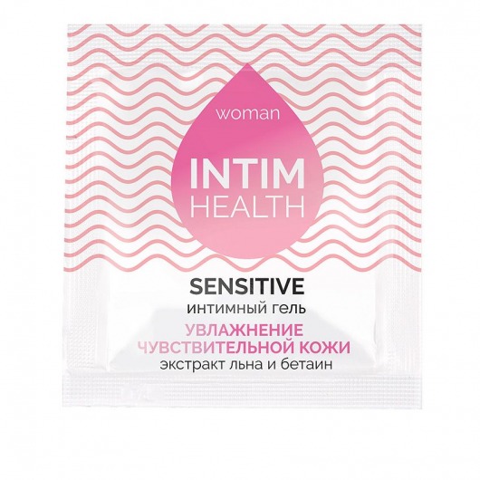 Саше интимного геля на водной основе Intim Health Sensitive - 3 гр. - Биоритм - купить с доставкой в Новокуйбышевске