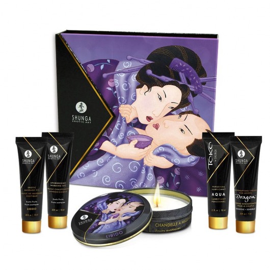 Подарочный набор Geishas secret из 5 предметов - Shunga - купить с доставкой в Новокуйбышевске