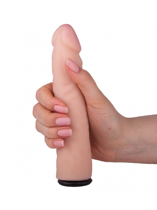 Женский страпон с реалистичной насадкой - 17 см. - LOVETOY (А-Полимер) - купить с доставкой в Новокуйбышевске