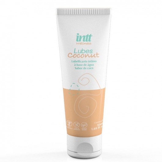 Лубрикант на водной основе Lubes Coconut с ароматом кокоса - 50 гр. - INTT - купить с доставкой в Новокуйбышевске