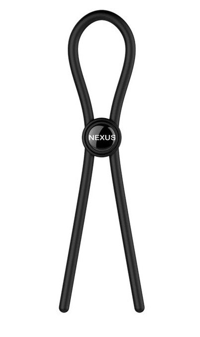 Черное эрекционное лассо Nexus Forge Single - Nexus Range - в Новокуйбышевске купить с доставкой