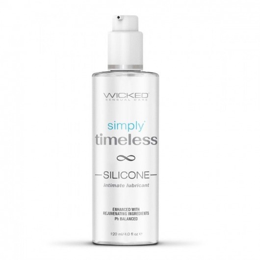 Лубрикант на силиконовой основе Wicked Simply Timeless Silicone - 120 мл. - Wicked - купить с доставкой в Новокуйбышевске