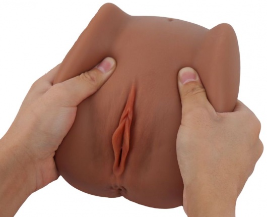 Мастурбатор Black Beauty - вагина и анус - S-HANDE - в Новокуйбышевске купить с доставкой