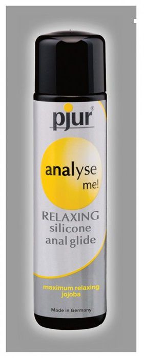 Анальный лубрикант pjur ANALYSE ME glide - 1,5 мл. - Pjur - купить с доставкой в Новокуйбышевске