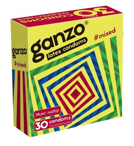 Микс-набор из 30 презервативов Ganzo Mixed - Ganzo - купить с доставкой в Новокуйбышевске