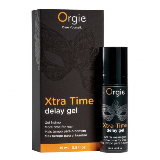 Продлевающий гель Orgie Xtra Time Delay Gel - 15 мл. - ORGIE - купить с доставкой в Новокуйбышевске