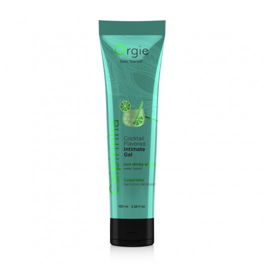 Съедобный интимный гель Orgie Lube Tube Cocktail Caipirinha - 100 мл. - ORGIE - купить с доставкой в Новокуйбышевске