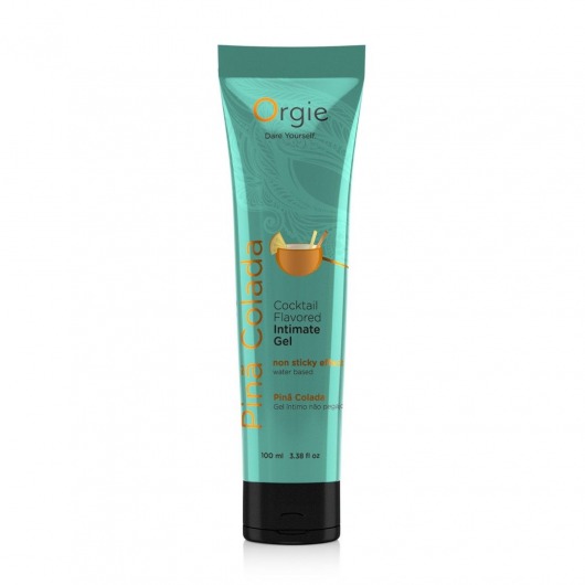 Съедобный интимный гель Orgie Lube Tube Cocktail Pina Colada - 100 мл. - ORGIE - купить с доставкой в Новокуйбышевске