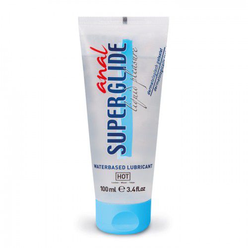 Анальная смазка на водной основе Superglide Anal - 100 мл. - HOT - купить с доставкой в Новокуйбышевске
