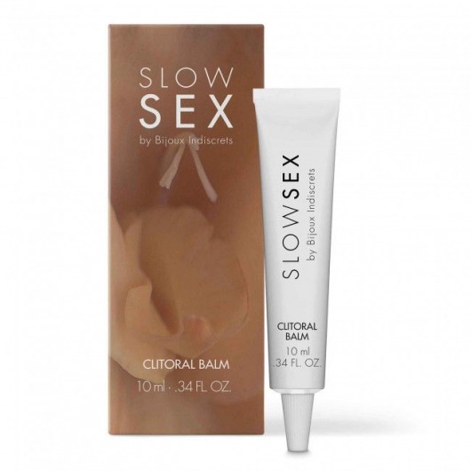 Бальзам для клитора Slow Sex Clitoral Balm - 10 мл. - Bijoux Indiscrets - купить с доставкой в Новокуйбышевске