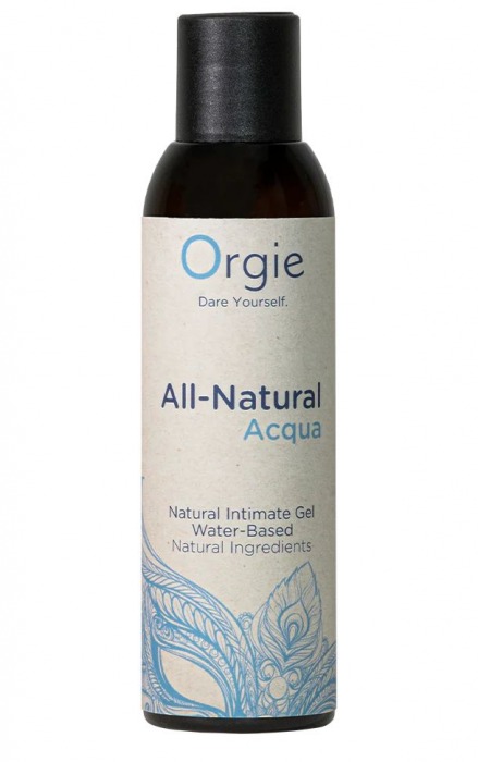 Интимный гель на водной основе Orgie All-Natural Acqua - 150 мл. - ORGIE - купить с доставкой в Новокуйбышевске
