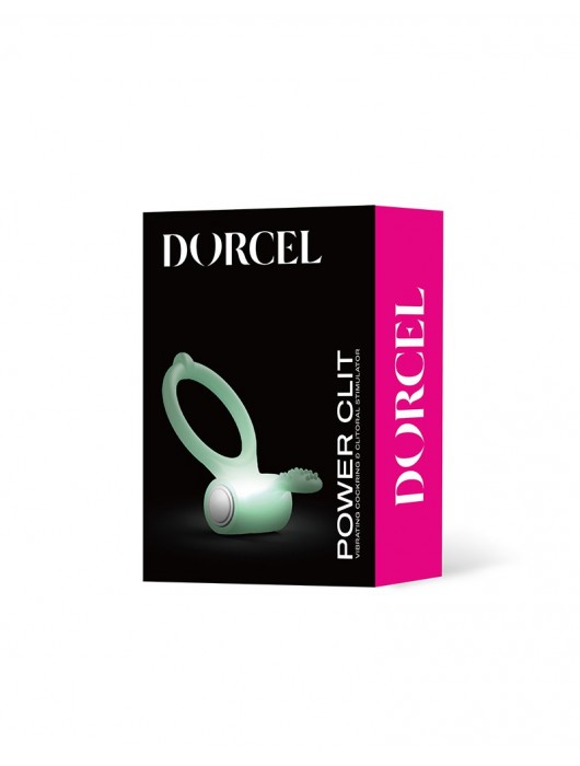 Светящееся в темноте эрекционное виброкольцо Power Clit - Dorcel - в Новокуйбышевске купить с доставкой