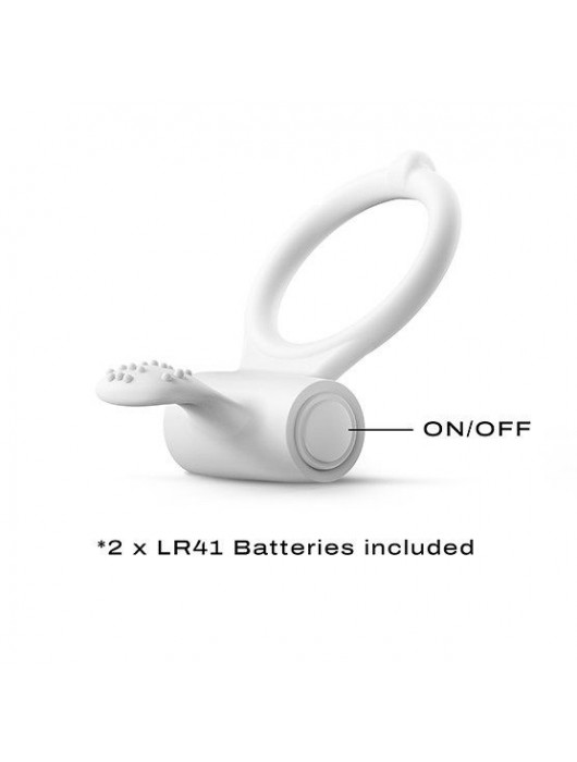 Светящееся в темноте эрекционное виброкольцо Power Clit - Dorcel - в Новокуйбышевске купить с доставкой