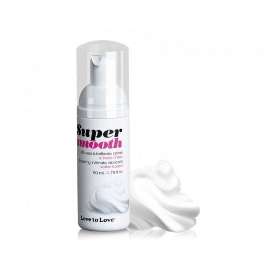 Лубрикант нежнейшая пенка Super Smooth Foaming Intime Lubricant - 50 мл. - Love to Love - купить с доставкой в Новокуйбышевске