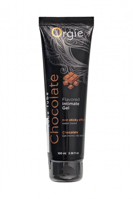 Интимный гель на водной основе Lube Tube Chocolate с шоколадным вкусом - 100 мл. - ORGIE - купить с доставкой в Новокуйбышевске