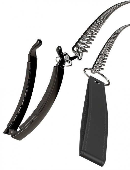 Зажим для половых губ с поводком Pussy Clamp With A Leash - Orion - купить с доставкой в Новокуйбышевске