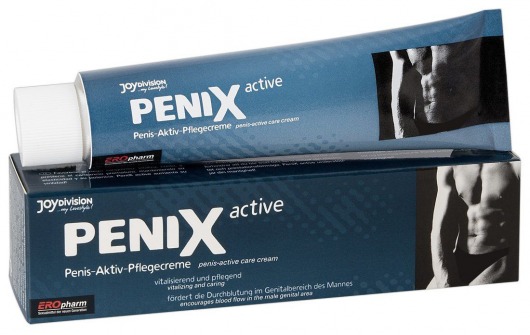 Возбуждающий крем для мужчин PeniX active - 75 мл. - Joy Division - купить с доставкой в Новокуйбышевске