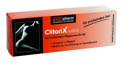 Возбуждающий крем для женщин ClitoriX active - 40 мл. - Joy Division - купить с доставкой в Новокуйбышевске