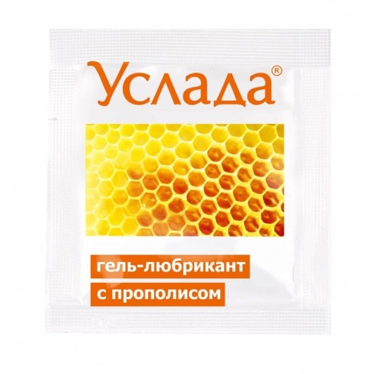 Гель-лубрикант «Услада с прополисом» - 3 гр. - Биоритм - купить с доставкой в Новокуйбышевске