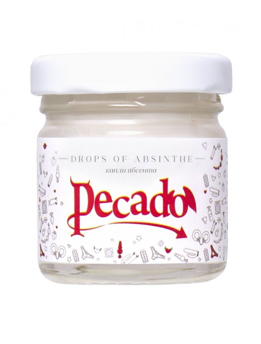 Массажная свеча Drops Of Absinthe - 35 мл. - Pecado - купить с доставкой в Новокуйбышевске