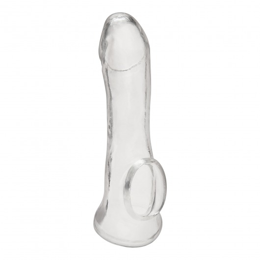 Прозрачная насадка на пенис Transparent Penis Enhancing Sleeve Extension - 15,9 см. - BlueLine - в Новокуйбышевске купить с доставкой