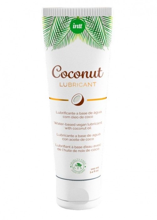 Веганская смазка на водной основе Coconut Lubricant - 100 мл. - INTT - купить с доставкой в Новокуйбышевске
