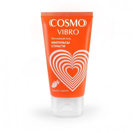Возбуждающий интимный гель Cosmo Vibro с ароматом манго - 50 гр. - Биоритм - купить с доставкой в Новокуйбышевске