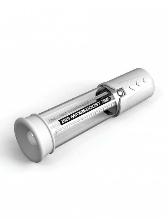 Белая вакуумная помпа Max Boost - Pipedream - в Новокуйбышевске купить с доставкой