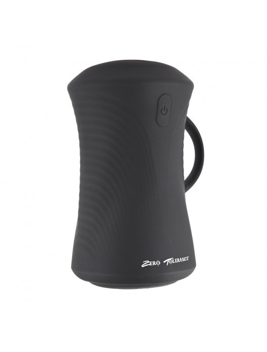 Черный вибромастурбатор с гироскопом Gyro Stroke - Zero Tolerance - в Новокуйбышевске купить с доставкой