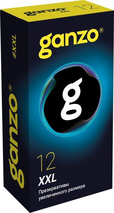 Презервативы увеличенного размера Ganzo XXL - 12 шт. - Ganzo - купить с доставкой в Новокуйбышевске