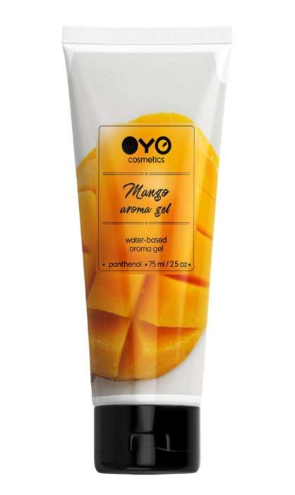 Лубрикант на водной основе OYO Aroma Gel Mango с ароматом манго - 75 мл. - OYO - купить с доставкой в Новокуйбышевске