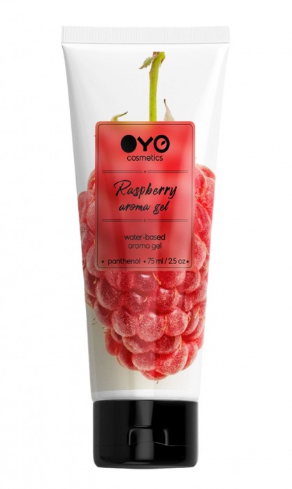 Лубрикант на водной основе OYO Aroma Gel Raspberry с ароматом малины - 75 мл. - OYO - купить с доставкой в Новокуйбышевске