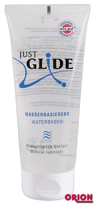 Вагинальная смазка на водной основе JUSTGLIDE - 200 мл. - Orion - купить с доставкой в Новокуйбышевске