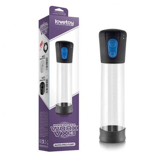 Автоматическая вакуумная помпа Maximizer worx VX3 - Lovetoy - в Новокуйбышевске купить с доставкой